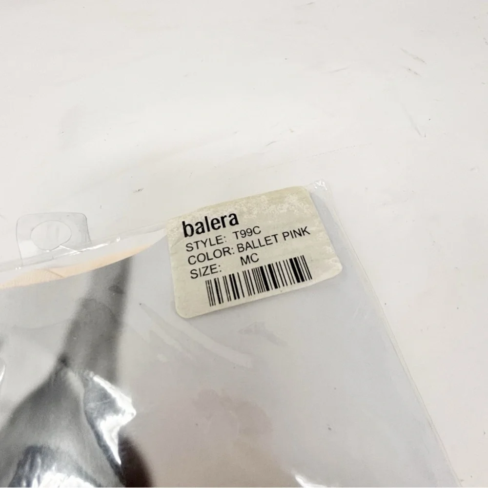 New BALERA Dancewear T99C Footed Tights Ballet Pink Child Size Medium Child